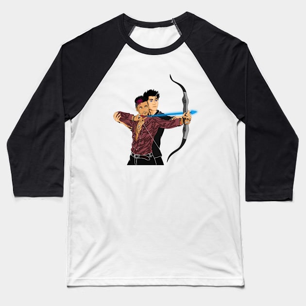 Malec Archery Baseball T-Shirt by Betafoin